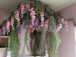 Items Similar To Canopy Fairy Forest For Girls Bedroom On Etsy Fairy Garden Bedroom Fantasy Bedroom Garden Bedroom