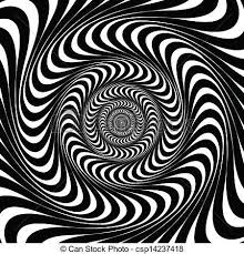 Black And White Optical Illusion Drawings Black And White Swirl Lines Optical Illusion Background Vector Csp14237418 Optical Illusions Black And White Illusions Color Optical Illusions