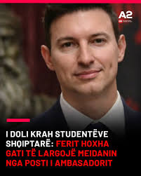 Denion Meidani nuk do te jetë ambasador i Shqipërisë në Republikën e Maqedonisë Veriore.