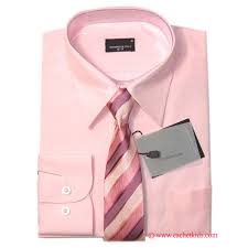 Boys Shirt High Quality Boys Pink Shirt With Tie Cachet Kids