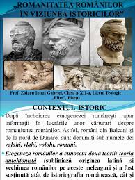 Acest proces st la baza. Prezentare Romanitatea Romanilor In Viziunea Istoricilor Cls 12 Ppt