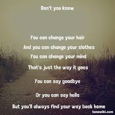 You Ll Always Find Your Way Back Home Miley Cyrus Hannah Montana These Where The Good Old Days When We Co Hannah Montana Lyrics Lyrics To Live By Song Quotes