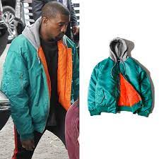 Hältst du mich an der jacke fest warum ist bei uns immer drama? Kanye West Ma1 Pilot Bomber Mit Kapuze Jacke Mannlichen Dicken 2020 Trend Streetwear Reine Farbe Plissee Sleeve Zipper Lose Stadtische Kleidung Jackets Aliexpress