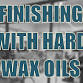 Finishing with Hard Wax Oils event in Seattle, WA