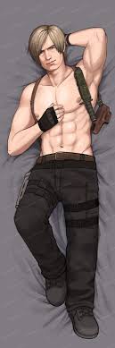 Leon S. Kennedy Body Pillow Cover Dakimakura - One Sided - 20x60 - Etsy UK