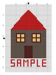 There is one problem with patterns on pinterest, and that's people will post and pin patterns that are not free. Instant Pdf Digital Download Cross Stitch Pattern Houses Landscape Art Collectibles Fiber Arts Vadel Com