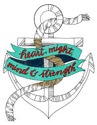 Enjoy 30 coloring pages for the price of 3 (that's 90% off) when you purchase them in this bundle! Just What I Squeeze In Heart Might Mind Strength Coloring Page 14