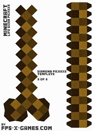 Browse and download hd minecraft diamond pickaxe png images with transparent background for free. Paper Craft Mexico Minecraft Papercraft Papercraft Templates Paper Crafts Minecraft Templates