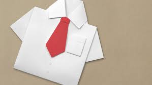 Make accordion fold (zig zagging) along the length of the paper strip. Origami Tie Instructions
