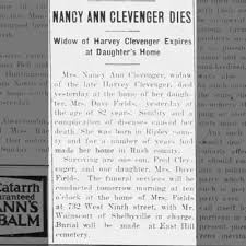 Nancy Clevenger obituary