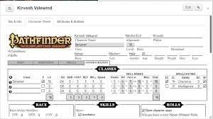 Community Forums Please Help With Paizo Character Sheet Roll20 Online Virtual Tabletop