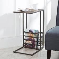 Silverwood Furniture Reimagined Brycen Brown And Gray End Table Cpft1265 Com The Home Depot Metal End Tables End Tables Furniture