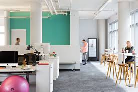 An Exclusive Look Inside Fitbit S Cool San Francisco Office Cool Office Space Office Interiors Startup Office Design