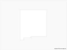 All png & cliparts images on nicepng are best quality. Vector Map Of New Mexico Outline Free Vector Maps
