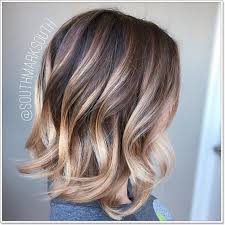 Blonde streaks in dark hair add contrast and interest without the experiments with balayage on short hair sometimes look even more spectacular than on long hair. 145 Amazing Brown Hair With Blonde Highlights