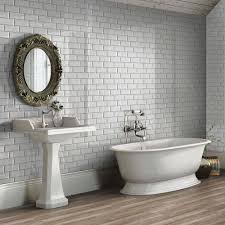 Unless you protect a lightly coloured floor tile grout, it will start to discolour over time. Metro Elephant Castle Grey Gloss 200x100 Tiles Walls And Floors
