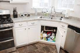 This still leaves space inside your cabinet to fill with the more bulkier. How To Organize Under Your Kitchen Sink How To Nest For Less