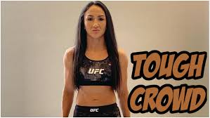 Carla kristen esparza (born october 10, 1987) is an american professional mixed martial artist who competes in the strawweight division of the ultimate fighting championship (ufc). Carla Esparza Gets Showered In Beer Reacts To Mexico City Crowd Middleeasy