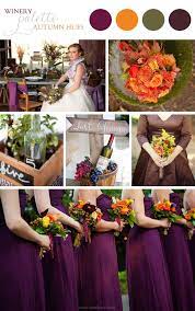 Artful Palette Autumn Winery Wedding Ideas Artfully Wed Wedding Blog Purple Fall Wedding Fall Wedding Color Schemes Fall Wedding Colors