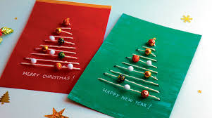 Cette main simple et audacieuse lettered fête des pères est parfait pour les papas qui sont à portée de main au bricolage. Bricolage En Anglais Christmas Tree Cards I Love English
