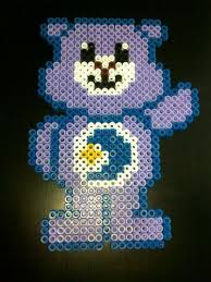 2 Care Bears Baby Wall Door Decorations Hama Beads Handmade Perler Beads Designs Perler Beads Iron Beads