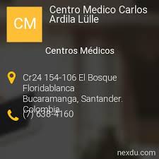 21 piso 5 torre a. Centro Medico Carlos Ardila Lulle En Floridablanca Telefonos Y Direccion
