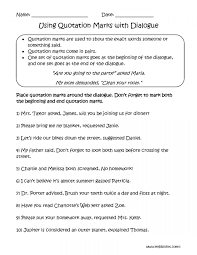 9 4th Grade Dialogue Tags Worksheet Writing Worksheets Punctuation Worksheets Writing Dialogue