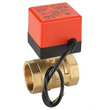 Air conditioning systems are what keep us comfortable at work and at home during the heat or the cold. Motorized Ball Valve Dc 24v Dn40 G1 1 2 2 Way 3 Wire Brass Motorized Valve Electrical Valve With Actuator For Fan Coil Water Control Air Conditioner Amazon Com Industrial Scientific