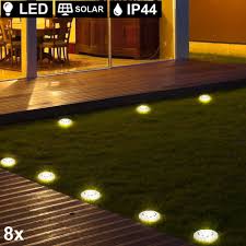Dank 12 x 0,5 watt leds ist die leuchte lichtstark und gleichzeitig sehr energiesparend. Etc Shop Gartenstrahler 8er Set Led Solar Leuchten Aussen Erdspiess Strahler Stein Optik Garten Weg Spot Steck Lampen Online Kaufen Otto