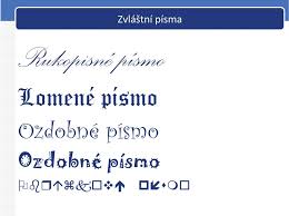 20 zvláštní písma rukopisné písmo lomené písmo ozdobné písmo. A C Aaa Pismo Tok Textu Sazba Pdf Stazeni Zdarma