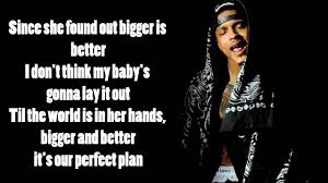 • cathy got more and more bored in her job. August Alsina Bigger Is Better Lyrics Youtube