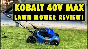 I think the cars' effect on pollution is enough. Kobalt 40v Max Brushless Battery Powered Lawn Mower Review 2018 Youtube