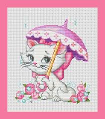 See more ideas about disney cross stitch, stitch disney, cross stitch patterns. Disney Aristocats Cat Marie With Purple Umbrella Counted Cross Stitch Pattern In Pdf For Disney Cross Stitch Cross Stitch Patterns Disney Cross Stitch Patterns