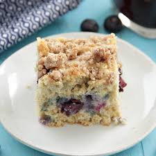Cook a half cup of fresh blueberries with one teaspoon freshly grated ginger and one tablespoon honey or maple syrup over low heat just until the blueberries start to pop. Skinny Blueberry Coffee Cake Eat Drink Love