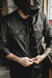 Dÿs Leather Motorcycle Shirtdÿs Hey There Sailor Boy Come Ashore In This Leather Motorcyc In 2021 Leather Shirt Leather Jacket Jeans Outfit Leather Jackets For Sale