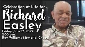Celebration of Life for Richard Easley