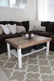 Dein Tisch Im Angesagten Farmhouse Style Ikea Couchtisch Ikea Hack Wohnzimmer Zuhause Diy