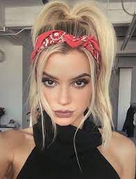 Pin On Bandana Hairstyles Bandana Hairstyles For Long Hair Concert Hairstyles Bandana Hairstyles