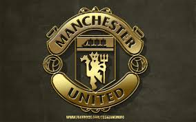 Black white manchester utd wallpaper with big logo. Wallpapers Man United Group 82