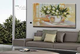 Scegli un quadro classico per dare un tocco di eleganza e raffinatezza al tuo ambiente. Quadro Fiori Dipinto Faberarte