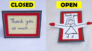 This type of homemade card is my favorite and the simplest for younger kids like toddlers. Thank You Card Ideas Thank You Cards Thanksgiving Card Youtube