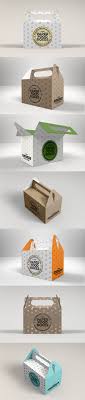 Download Small Cake Box Carrier Packaging Mockup By Ina717 On Envato Elements Small Cake Boxes Small Cake Box Cake