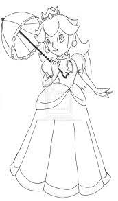 coloriage princesse peach a colorier dessin imprimer coloring pages free printable de point glissement