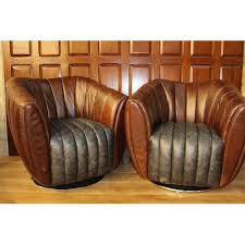 Check spelling or type a new query. Lot Art Pair Of Dialma Brown Italian Leather Upholstered Swivel Tub