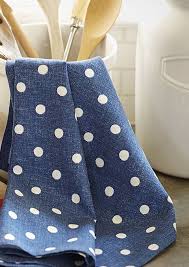 polka dot kitchen towel, set of 2