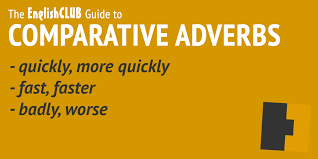 Fasting is used as a medical therapy for many conditions. Comparative Adverbs Grammar Englishclub