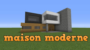 Minecraft how to build a survival starter house tutorial. Luxe Maison Minecraft Moderne Facile Burnsocial