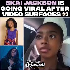 #SkaiJackson Is Going Viral After Fans Notice Her Listening To  #BloodHoundLilJeff 👀⁉️ #Viral #Explore #Explorepage #Trending