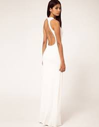 Aqua Starbright Asymmetric Open Back Maxi Dress At Asos Idees Vestimentaires Robe Maxi Robe Blanche