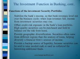 Stocks are the most common component of an investment portfolio. Chapter 10 The Investment Function In Banking Ppt Download